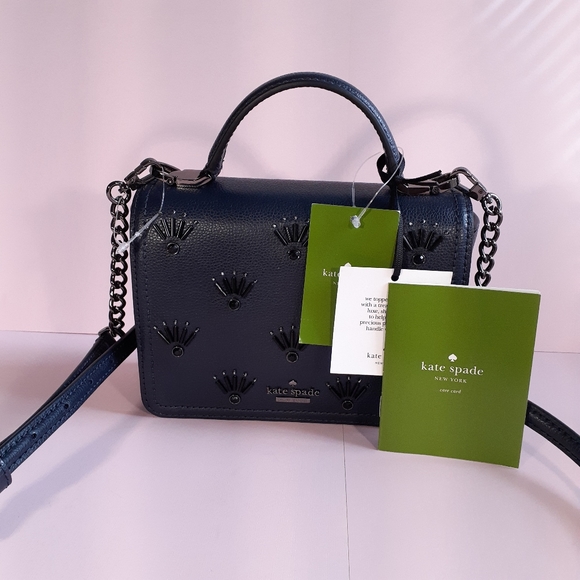 Kate Spade Maisie Patterson Embellished Crossbody - Picture 3 of 8